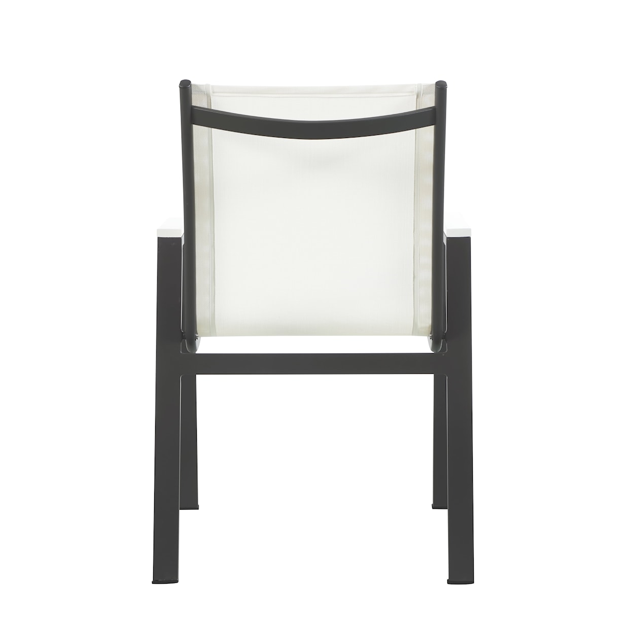 Meridian Furniture Nizuc Aluminum Mesh Dining Arm Chair