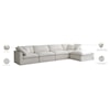 Meridian Furniture Plush Standard Comfort Modular Sectional