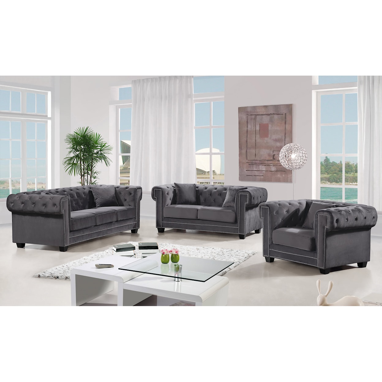 Meridian Furniture Bowery Sofa