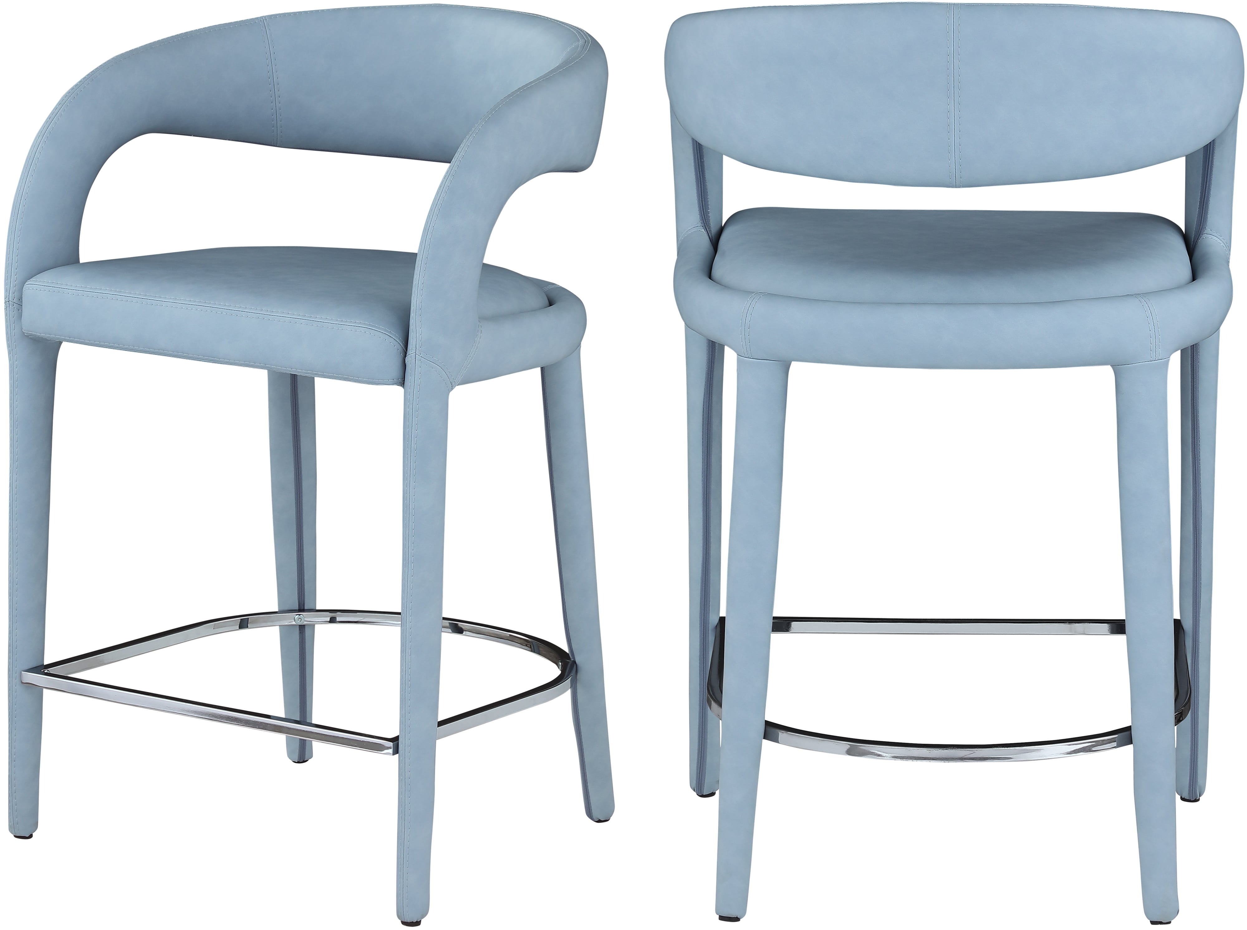 Light blue online stools