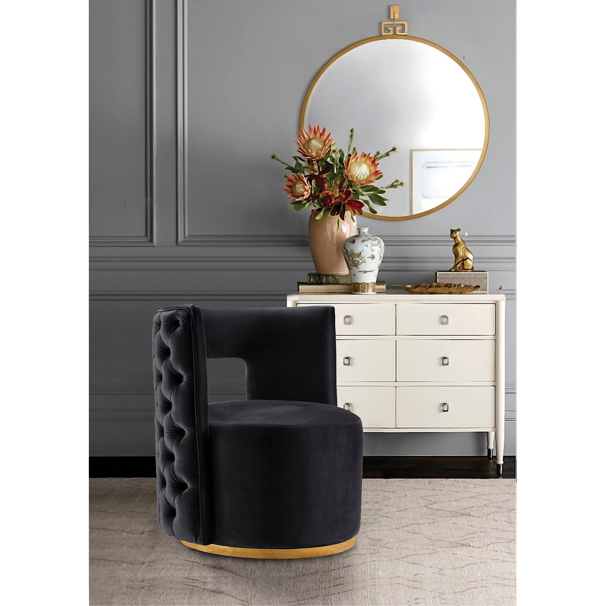 Meridian Furniture Theo Accent Chair