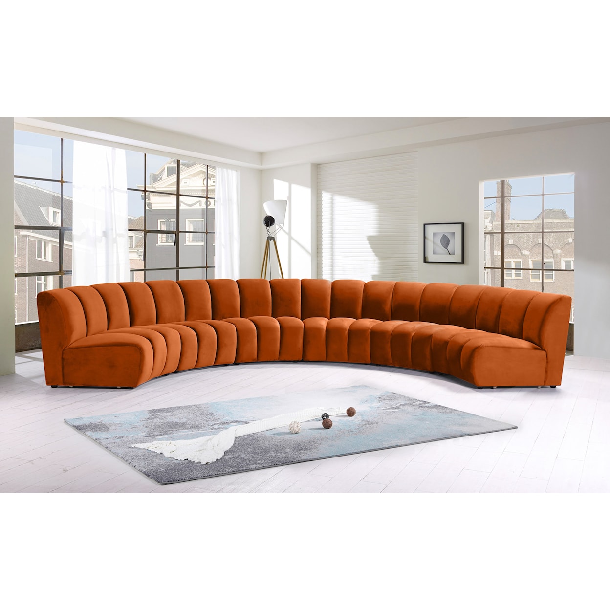 Meridian Furniture Infinity 6pc. Modular Sectional