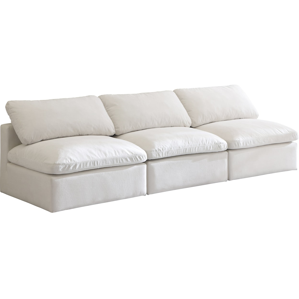 Meridian Furniture Plush Standard Comfort Modular Sofa