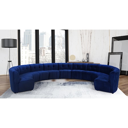 11pc. Modular Sectional