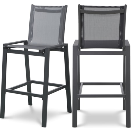 Aluminum Mesh Barstool