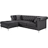 Meridian Furniture Damian 2pc. Reversible Sectional