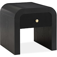 Contemporary Artisto End Table Black