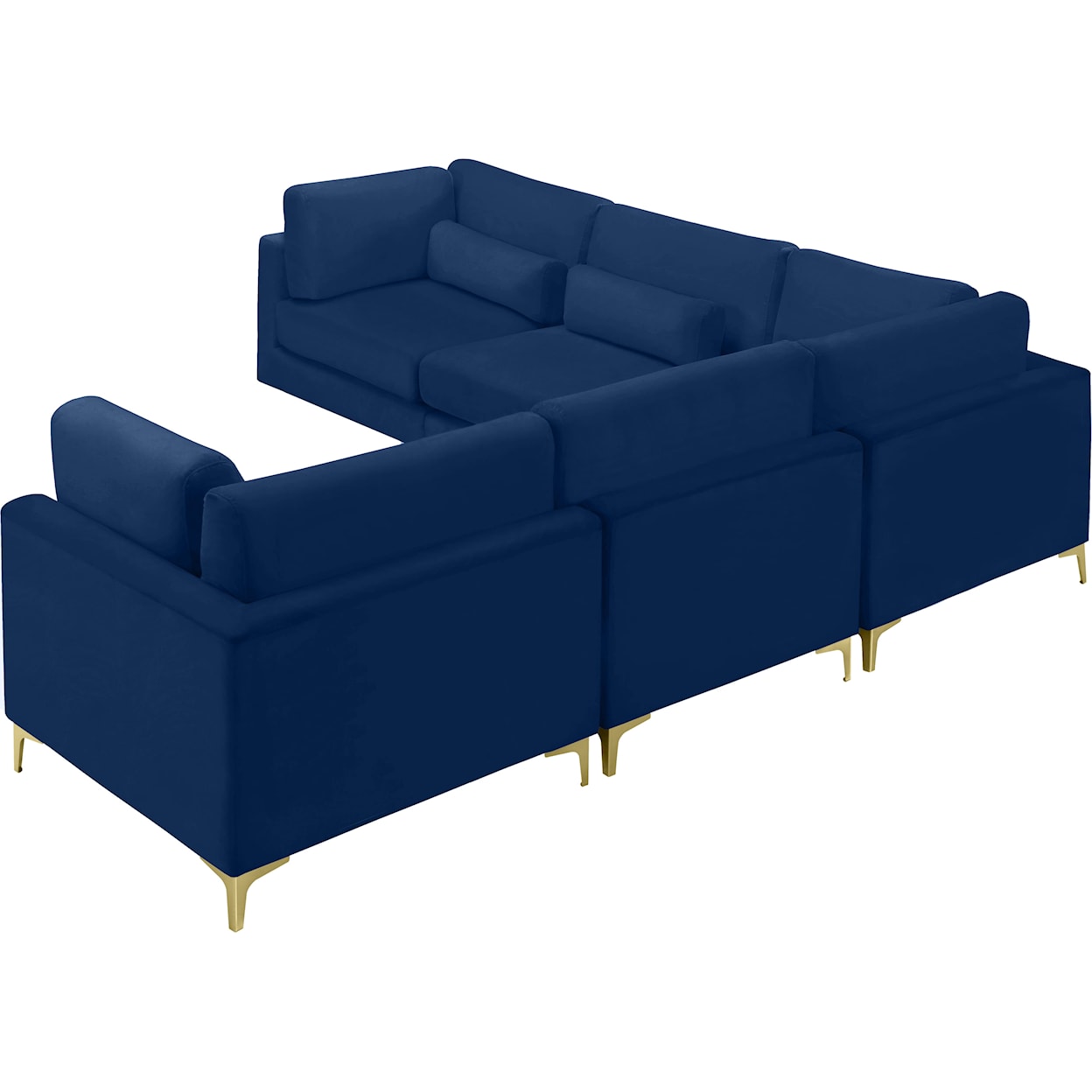 Meridian Furniture Julia Modular Sectional (5 Boxes)