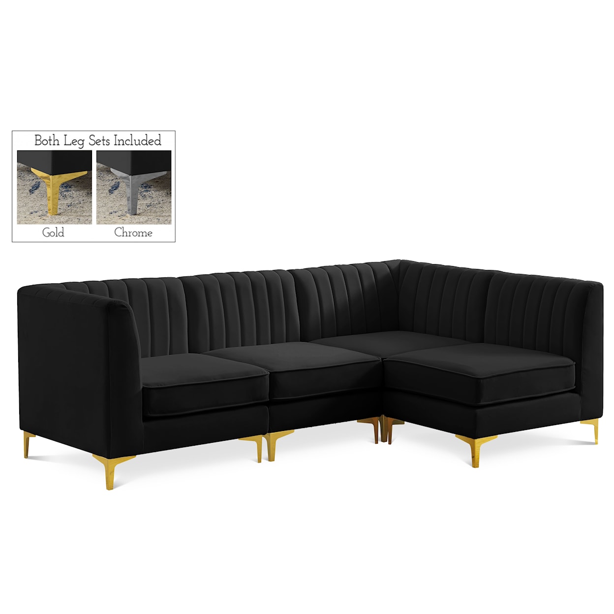 Meridian Furniture Alina Modular Sectional