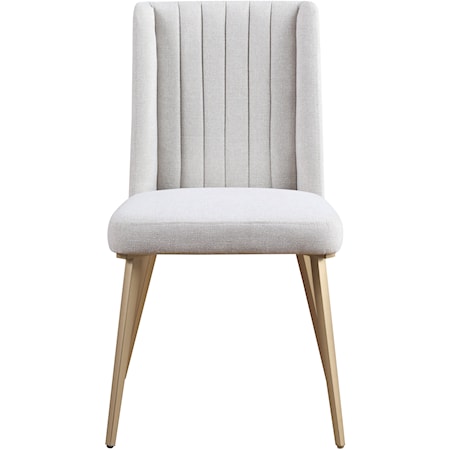 Contemporary Eleanor Dining Chair Cream