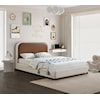 Meridian Furniture Blake Upholstered Low-Profile Full Bed