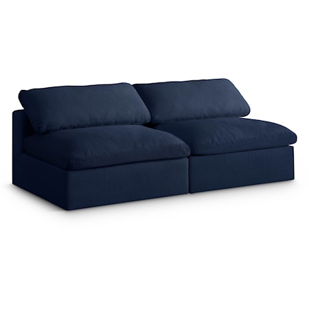 Deluxe Comfort Modular Armless Sofa