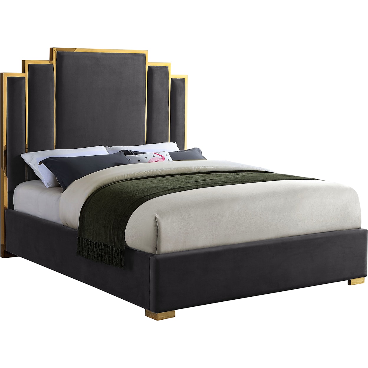 Meridian Furniture Hugo King Bed