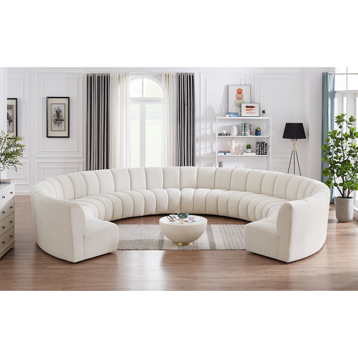 Meridian Furniture Infinity 10pc. Modular Sectional