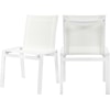 Meridian Furniture Nizuc Aluminum Mesh Dining Chair