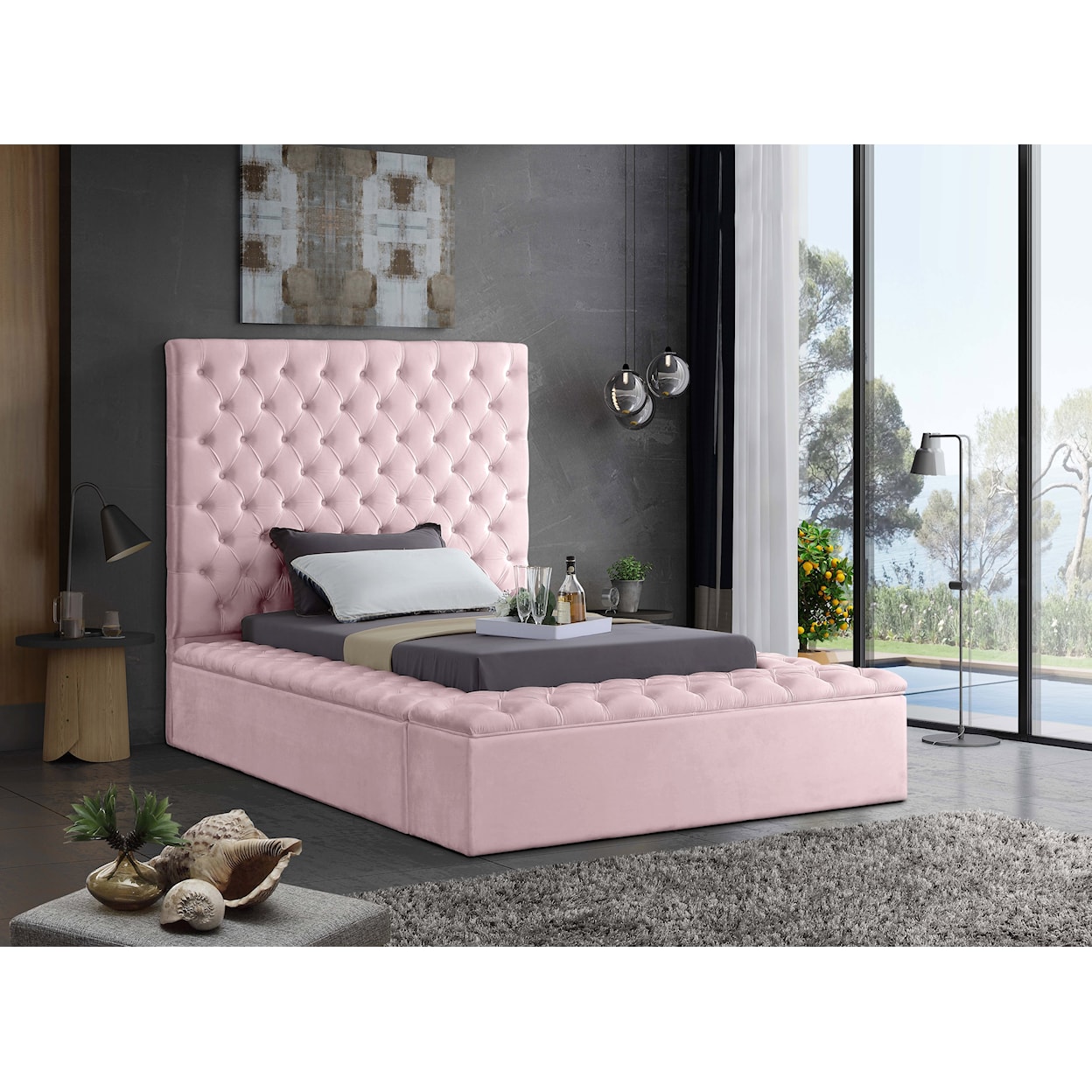 Meridian Furniture Bliss Twin Bed