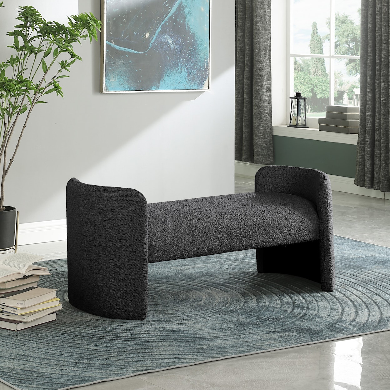 Meridian Furniture Peyton Bench