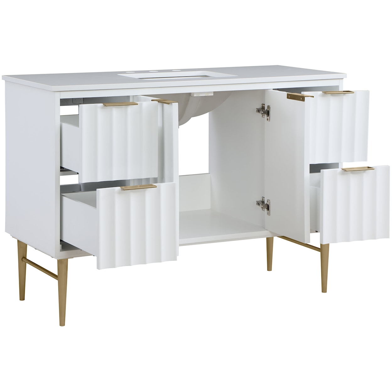 Meridian Furniture Modernist Bathroom Vanity