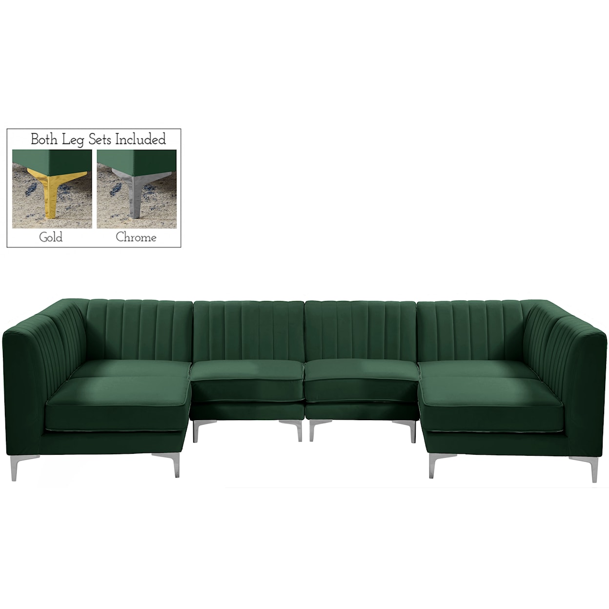 Meridian Furniture Alina Modular Sectional