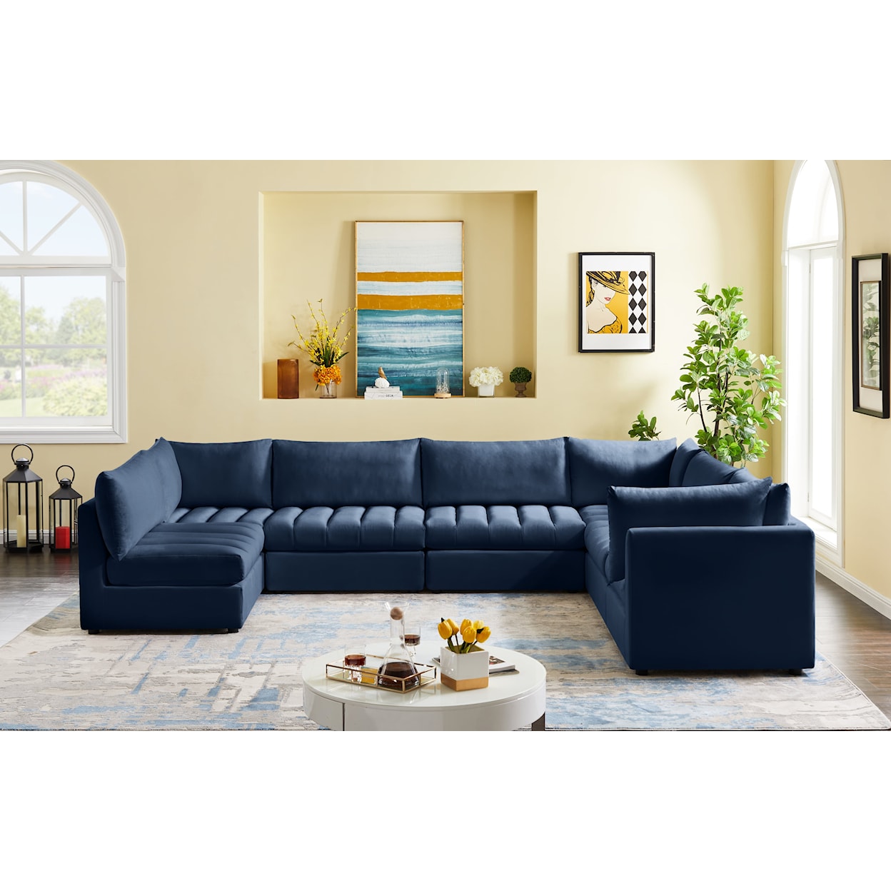 Meridian Furniture Jacob Modular Sectional