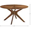 Meridian Furniture Woodson Dining Table with Trestle Base