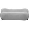 Meridian Furniture Flair Upholstered Grey Boucle Fabric Bench