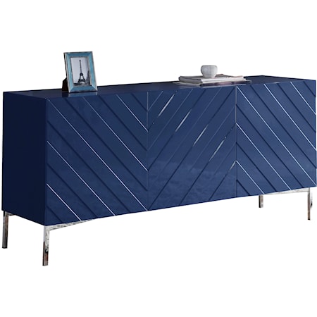 Navy Sideboard with Storage