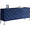 Meridian Furniture Collette Navy Sideboard with Storage