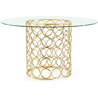 Opal Gold Dining Table