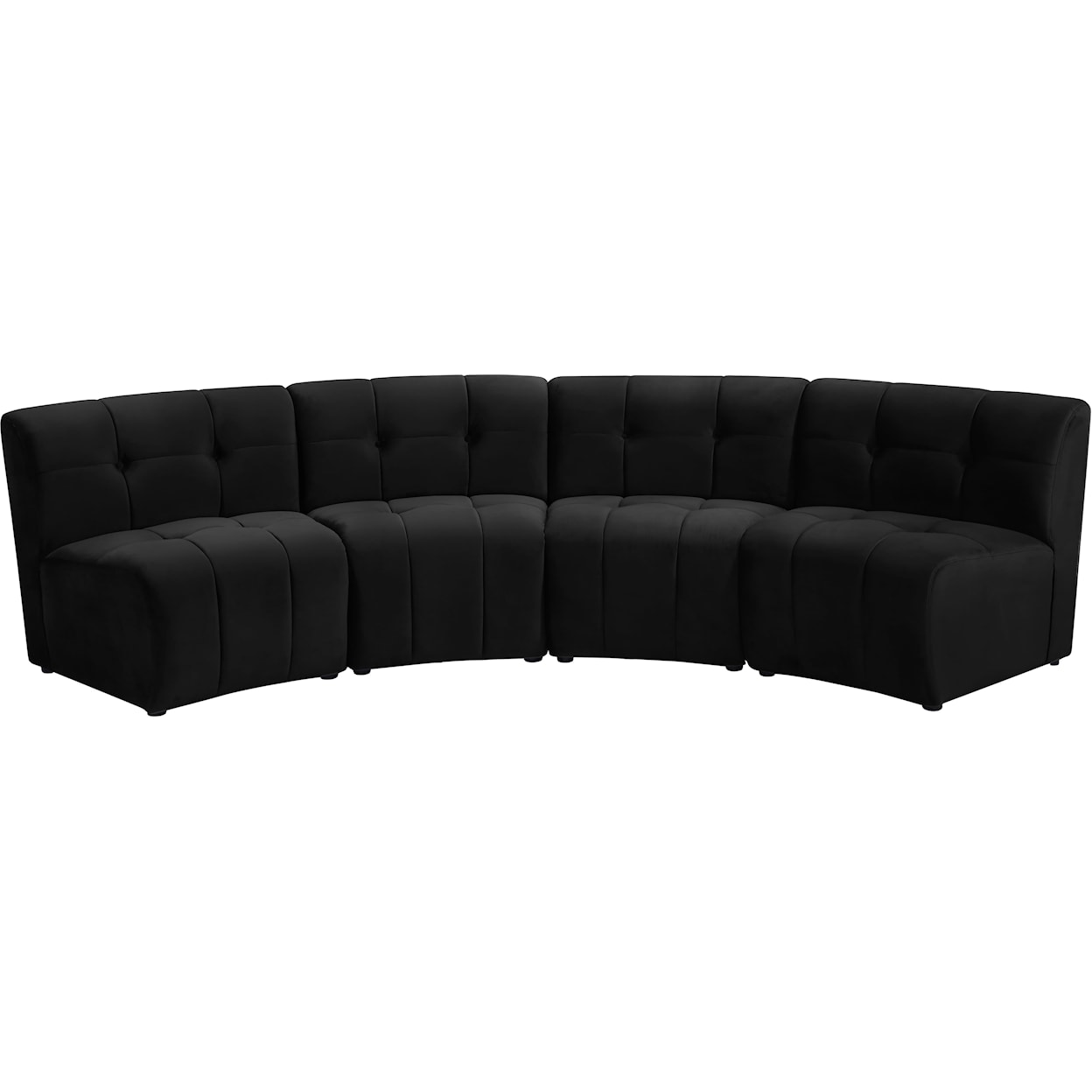 Meridian Furniture Limitless 4pc. Modular Sectional