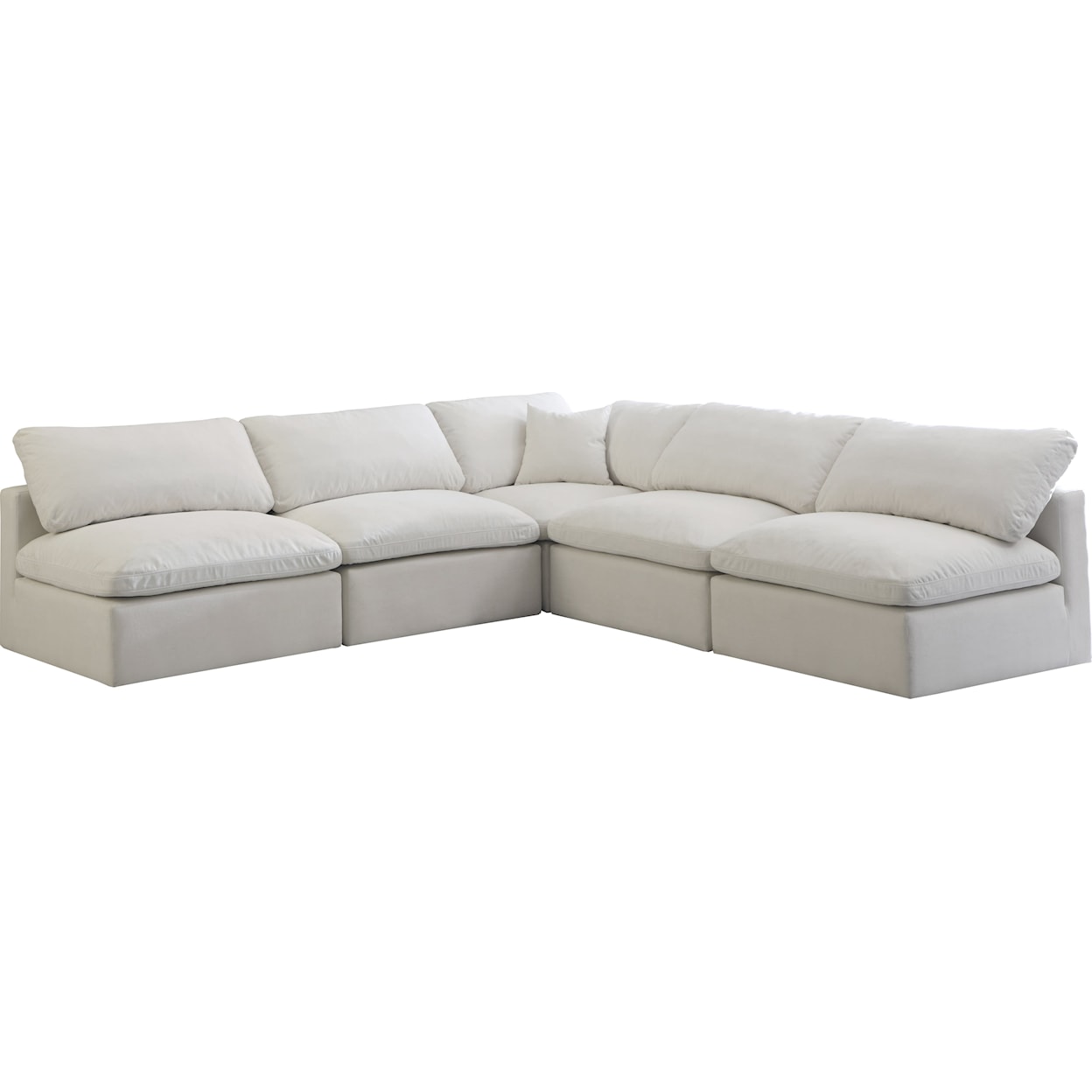 Meridian Furniture Plush Standard Comfort Modular Sectional