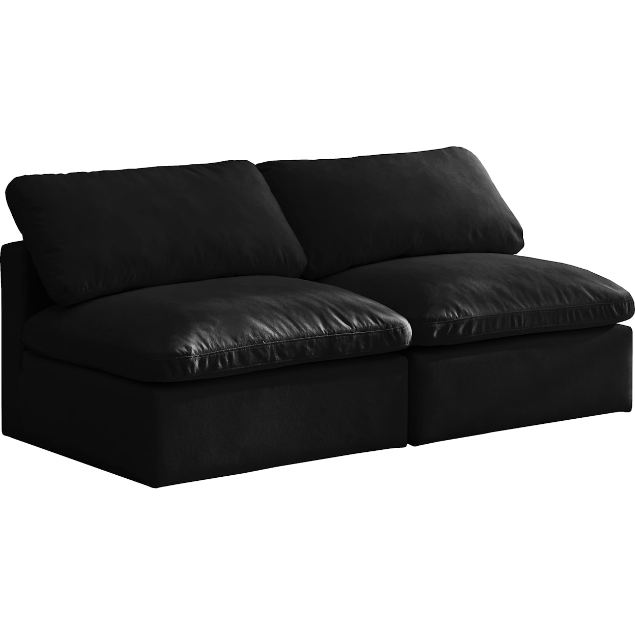 Meridian Furniture Plush Standard Comfort Modular Sofa