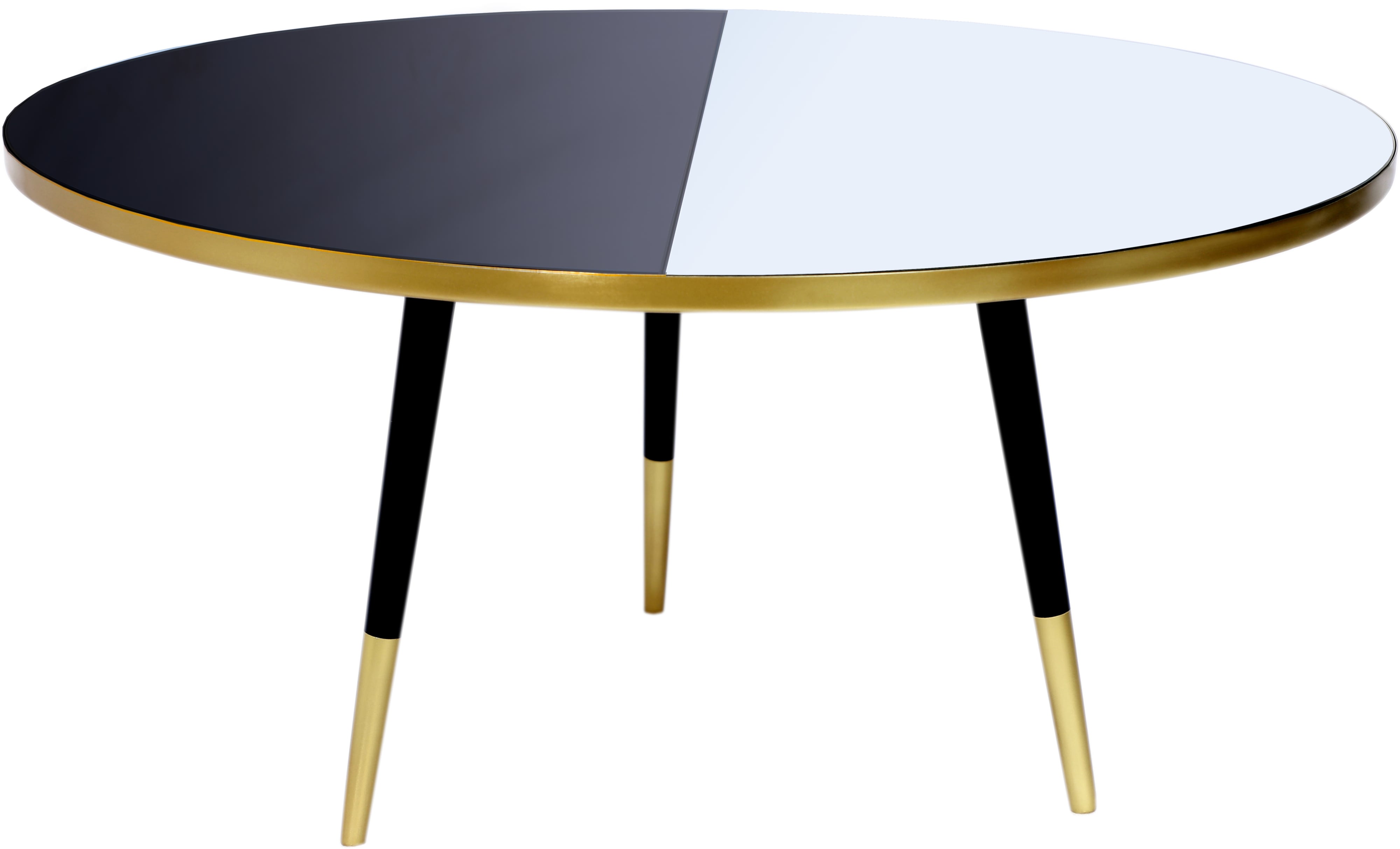 Meridian Furniture Reflection 294CT Reflection Gold / Black Coffee