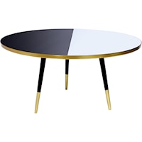Reflection Gold / Black Coffee Table