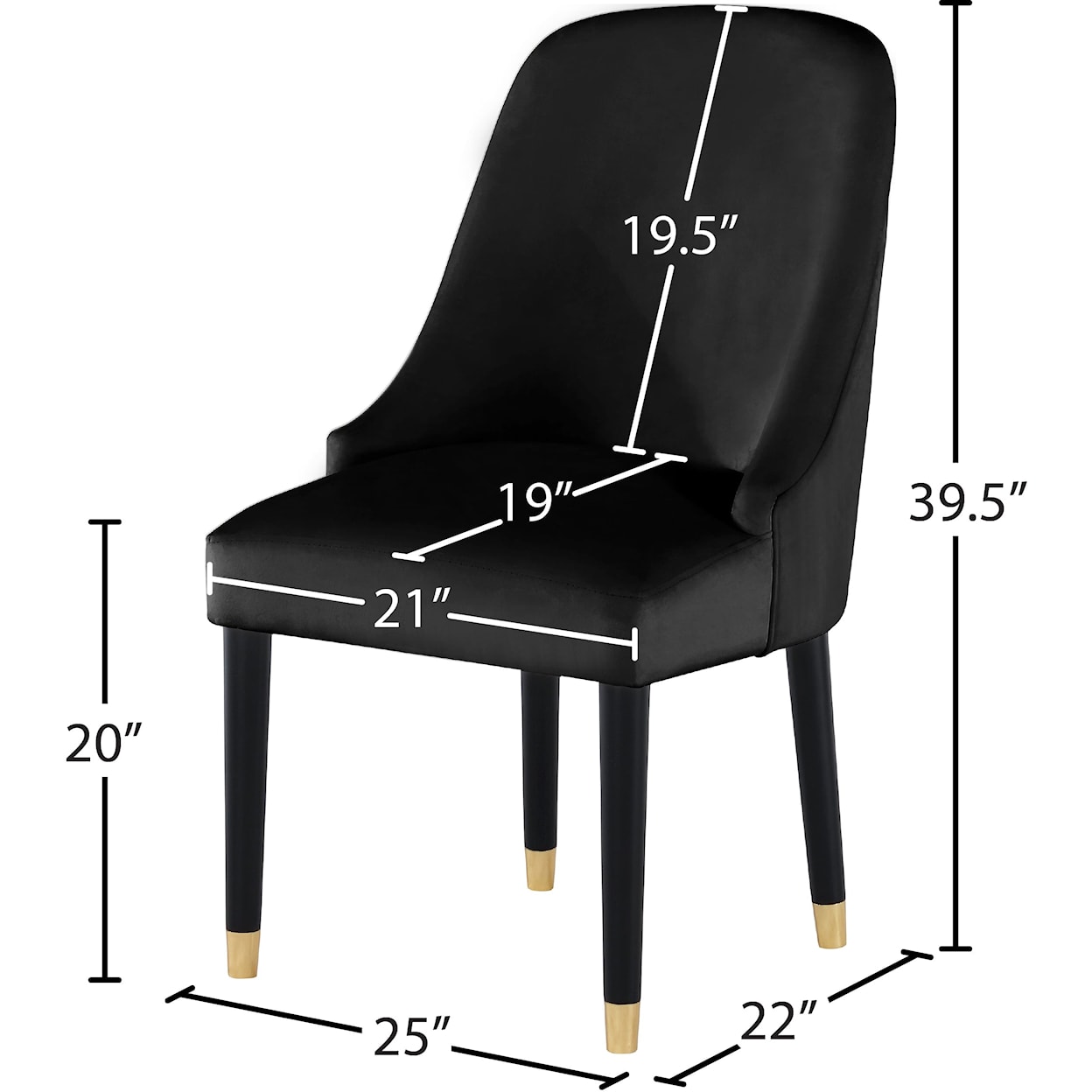 Meridian Furniture Omni Dining Chair