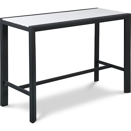 Aluminum Rectangle Bar Table