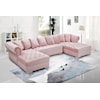 Meridian Furniture Presley 3pc. Sectional