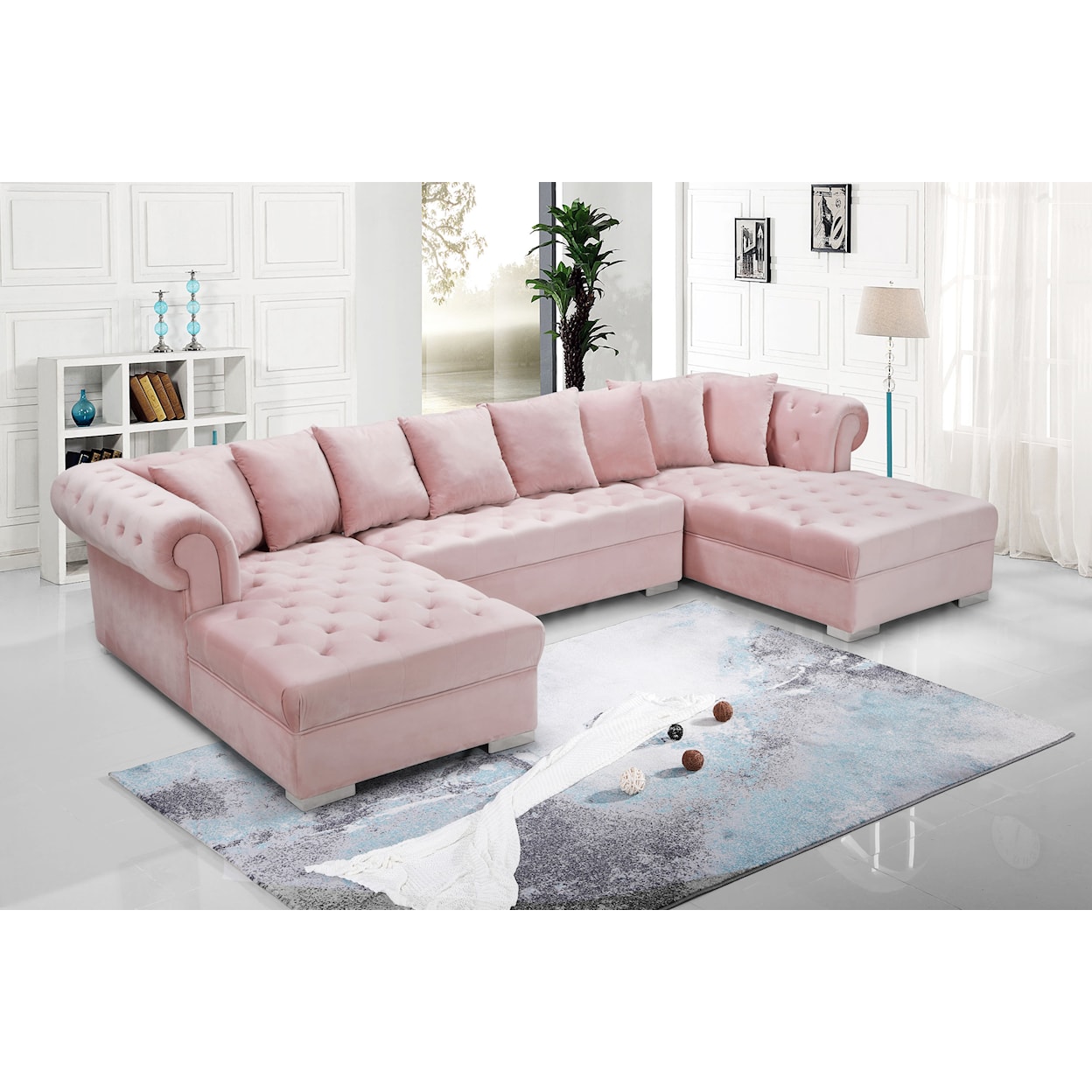 Meridian Furniture Presley 3pc. Sectional