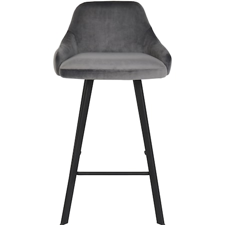 Upholstered Counter-Height Dining Stool