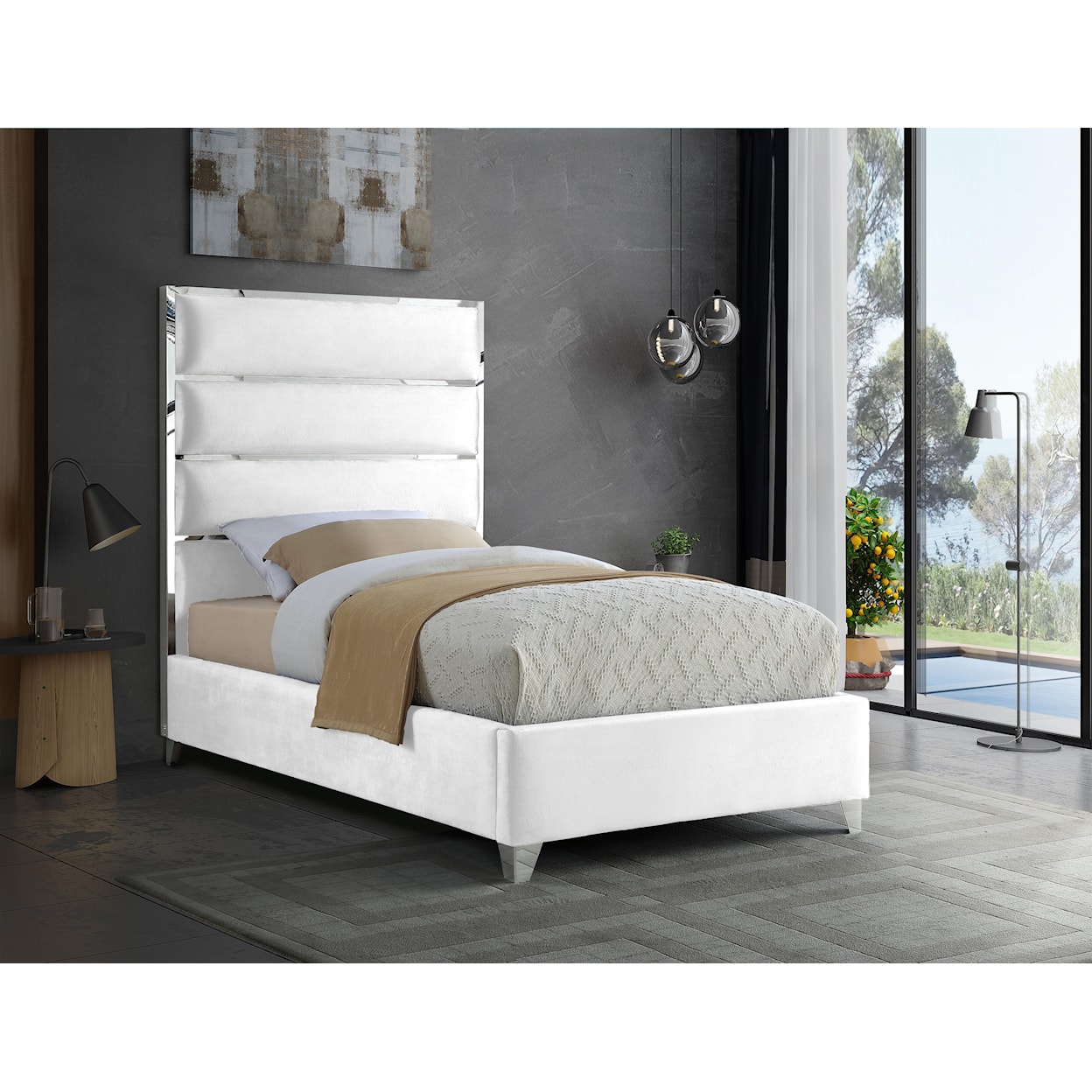 Meridian Furniture Zuma Twin Bed