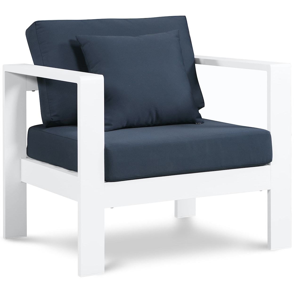 Meridian Furniture Nizuc Aluminum Arm Chair