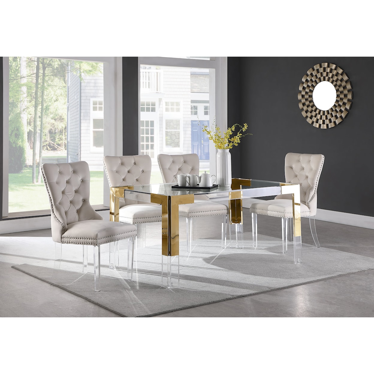 Meridian Furniture Casper Dining Table