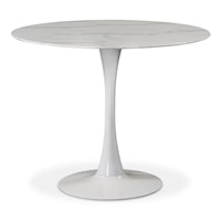 Tulip White Dining Table (3 Boxes)