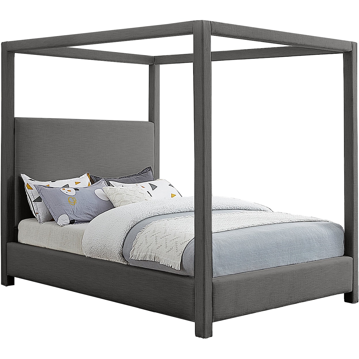 Meridian Furniture Emerson King Bed (3 Boxes)