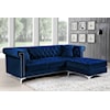 Meridian Furniture Damian 2pc. Reversible Sectional