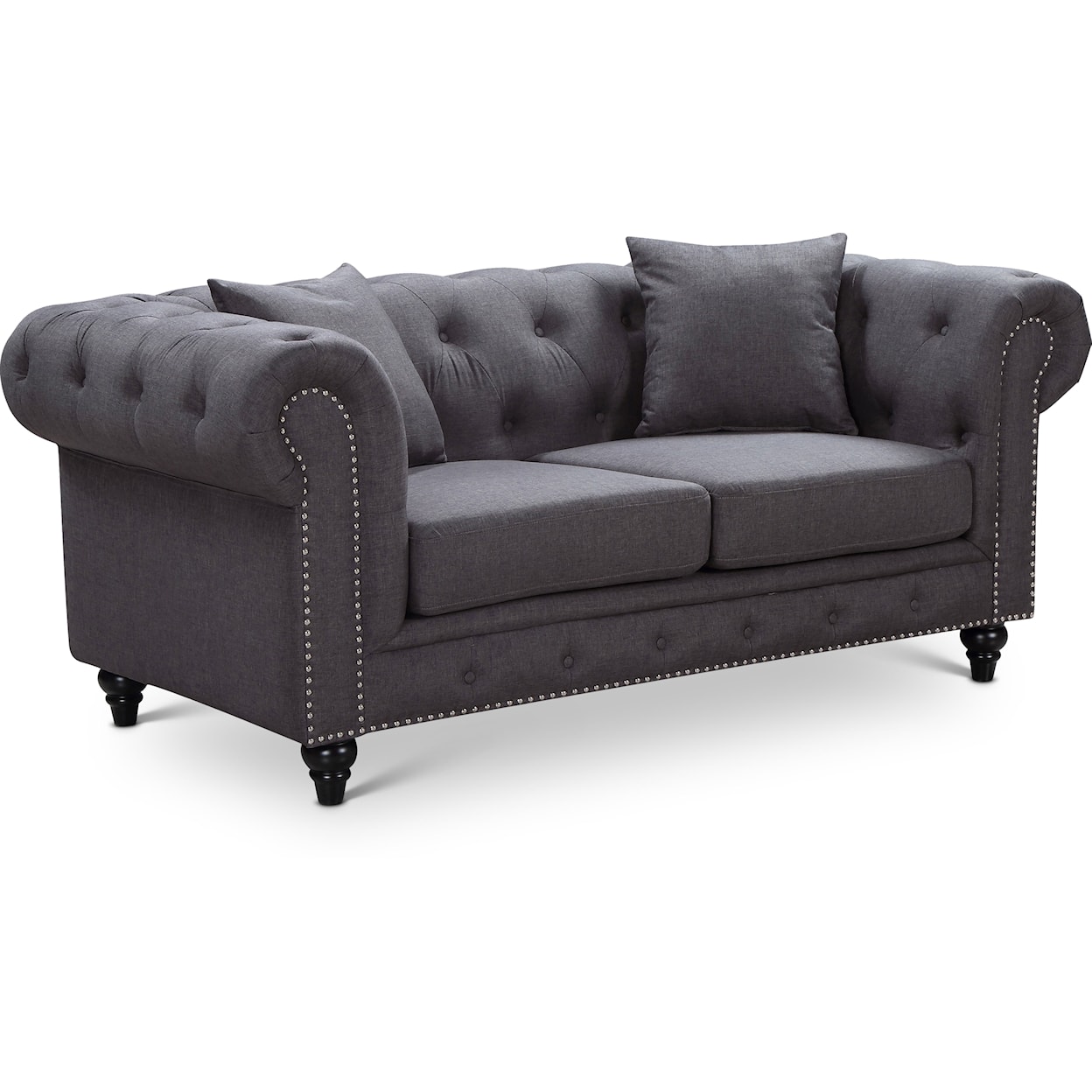 Meridian Furniture Chesterfield Loveseat