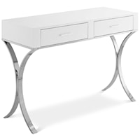 Monroe Chrome Vanity / Desk / Console