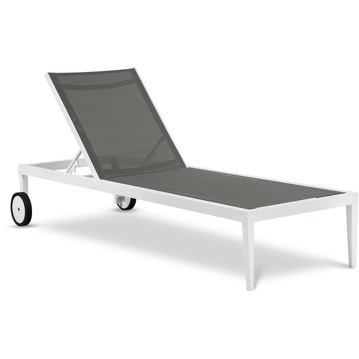 Meridian Furniture Nizuc Aluminum Mesh Chaise Lounge Chair