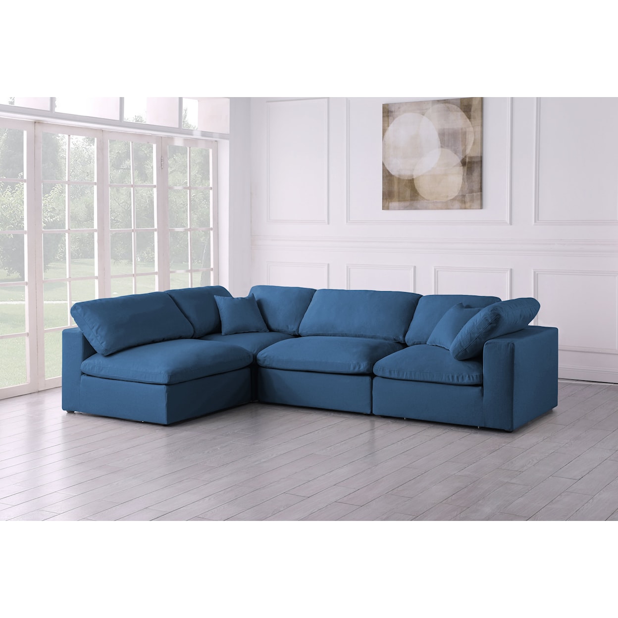 Meridian Furniture Plush Standard Comfort Modular Sectional