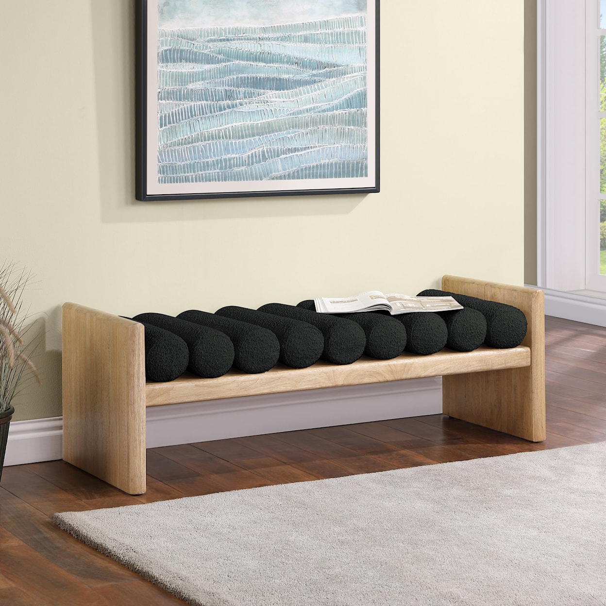 Meridian Furniture Waverly Accent Bench